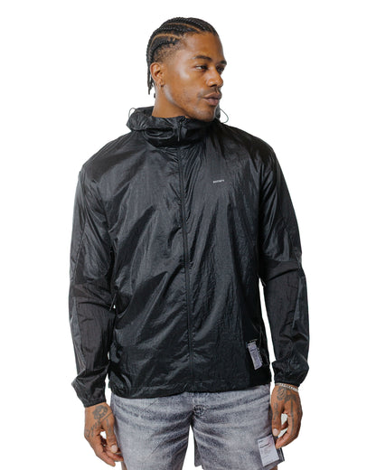 lost & found SATISFY SATISFY Pertex Diamond Fuse Windbreaker Black