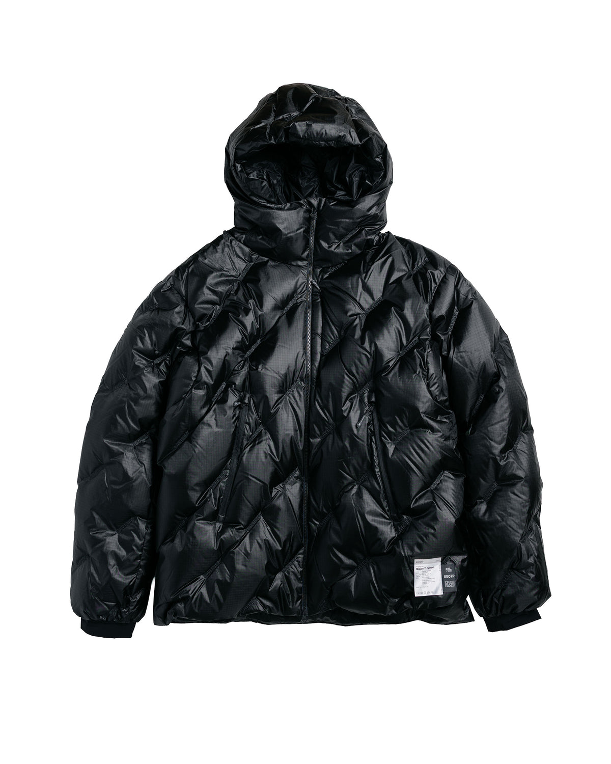 SATISFY Rippy Force Puffer Jacket Black