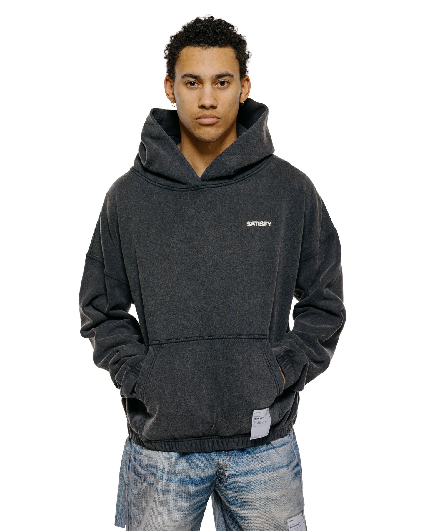 lost & found SATISFY SATISFY SoftCell Hoodie Aged Black