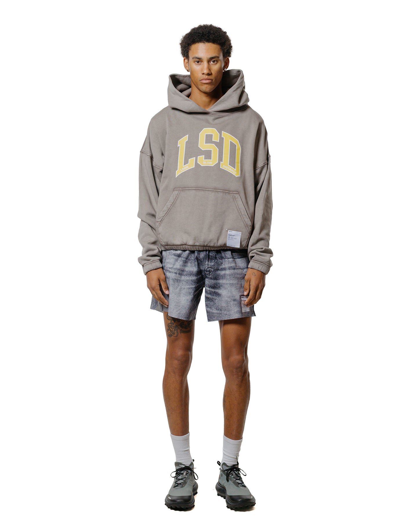 lost & found SATISFY SATISFY SoftCell Hoodie LSD Aged Falcon