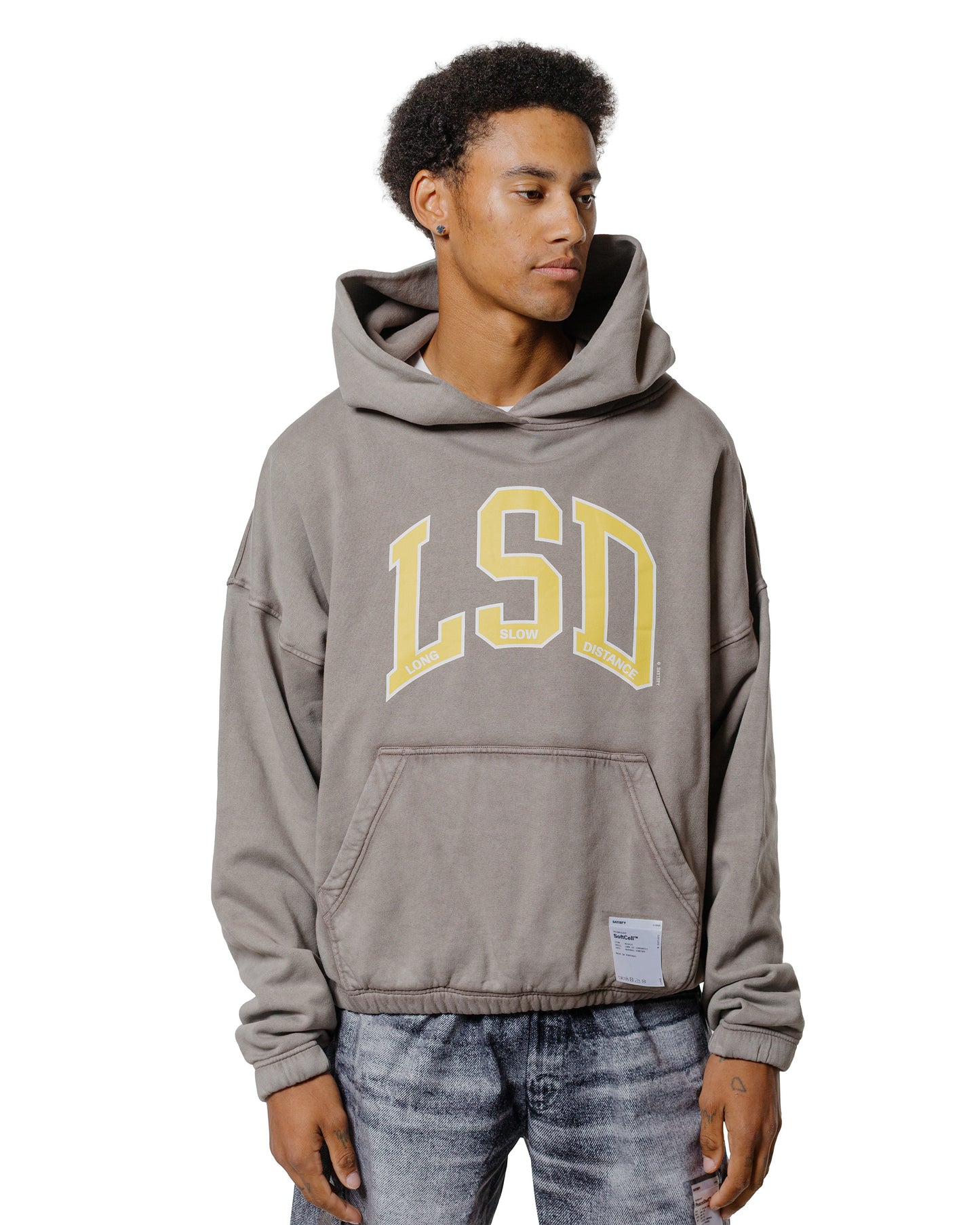 lost & found SATISFY SATISFY SoftCell Hoodie LSD Aged Falcon