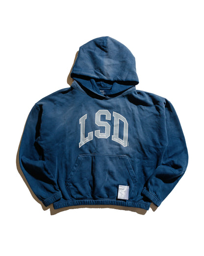 lost & found SATISFY SATISFY SoftCell Hoodie LSD Sun Bleached Indigo
