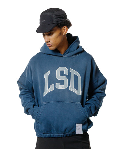 lost & found SATISFY SATISFY SoftCell Hoodie LSD Sun Bleached Indigo
