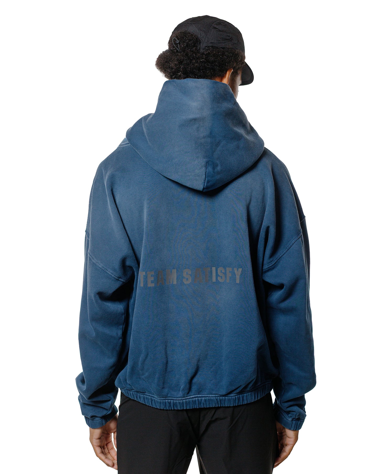 lost & found SATISFY SATISFY SoftCell Hoodie LSD Sun Bleached Indigo