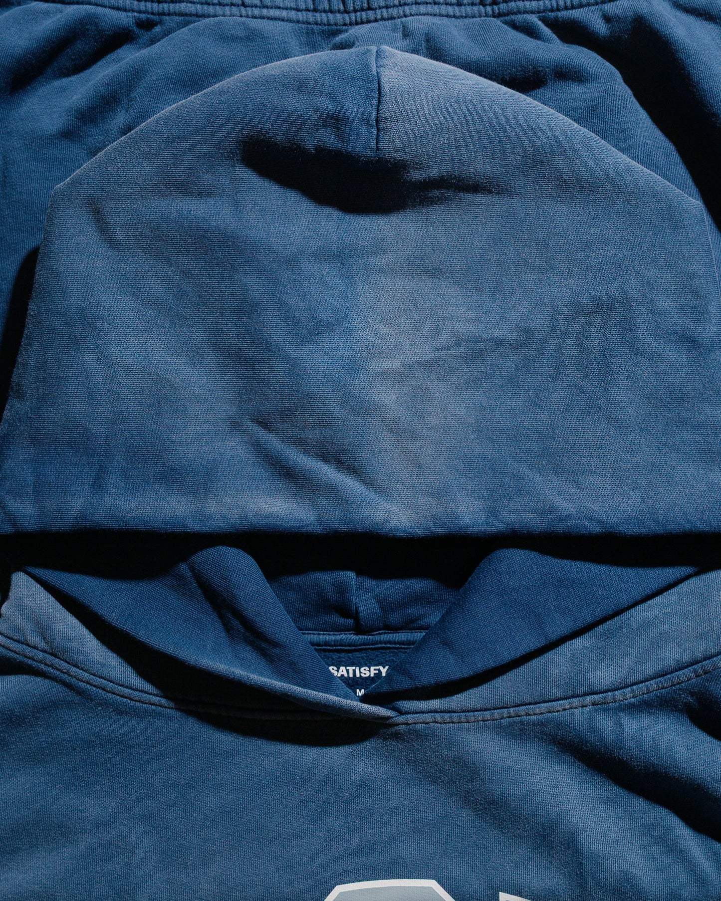 lost & found SATISFY SATISFY SoftCell Hoodie LSD Sun Bleached Indigo
