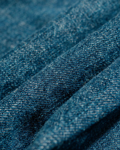lost & found Sage de Cret Sage de Cret 11oz. Cotton/Linen Denim Baggy Pants Navy