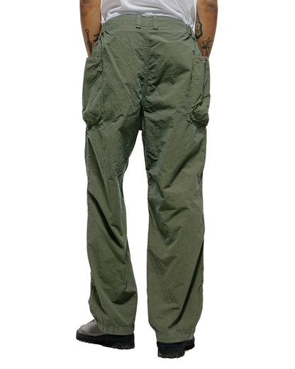 lost & found Sage de Cret Sage de Cret CO/HEMP High Density Wide Work Pants Olive