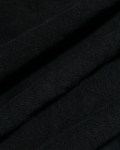 lost & found Sage de Cret Sage de Cret Cotton/Linen Denim Short Jacket Black