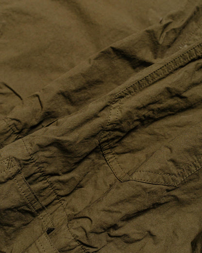 lost & found Sage de Cret Sage de Cret Cotton Twill Typewriter Shirt Jacket Army Green
