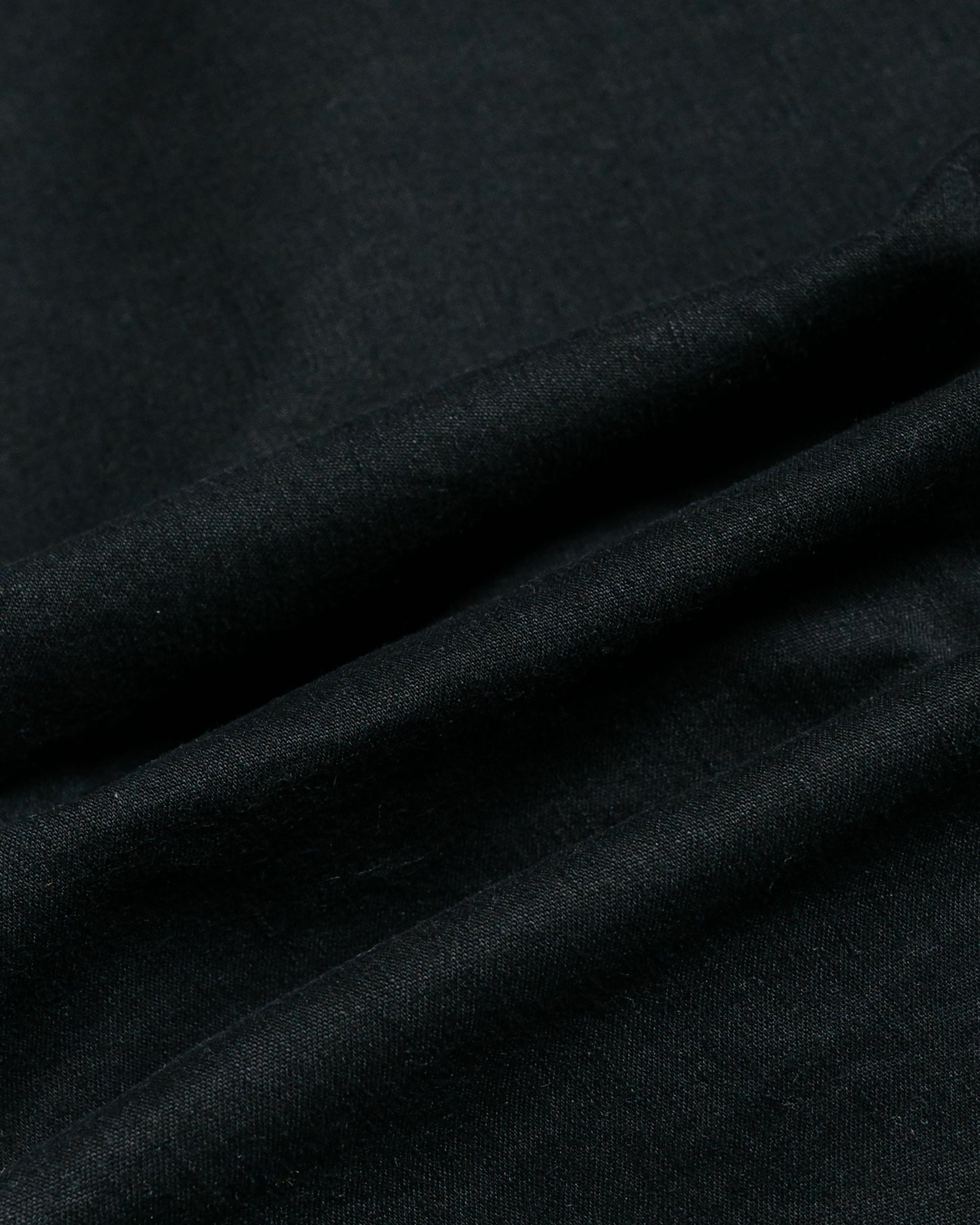 lost & found Sage de Cret Sage de Cret Cotton/Linen Back Satin Pegtop Military Pants Black