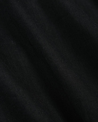 lost & found Sage de Cret Sage de Cret LI/CO/WO Washed Lawn Cloth Work Shirt Jacket Black