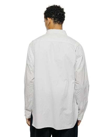 lost & found Sage de Cret Sage de Cret Organic Cotton Bloadcloth Regular Collar Shirt L/S Off White
