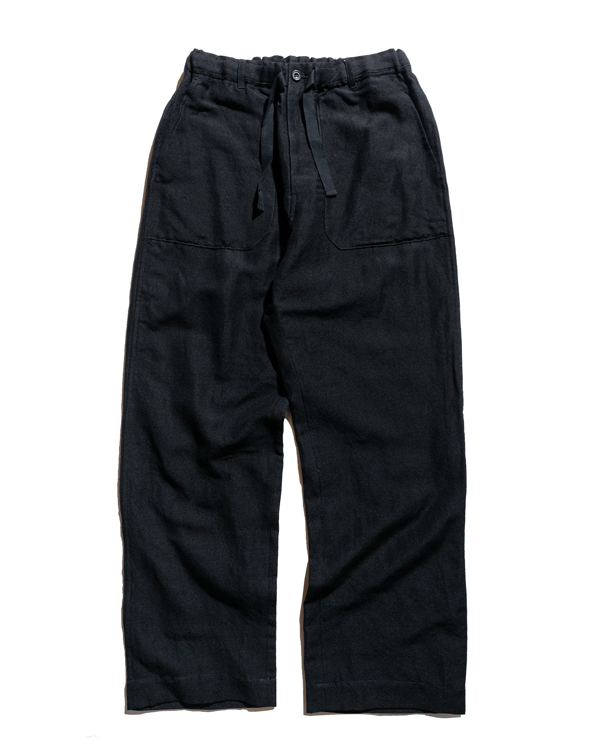 lost & found Sage de Cret Sage de Cret Serge Wide Baker Pants Black