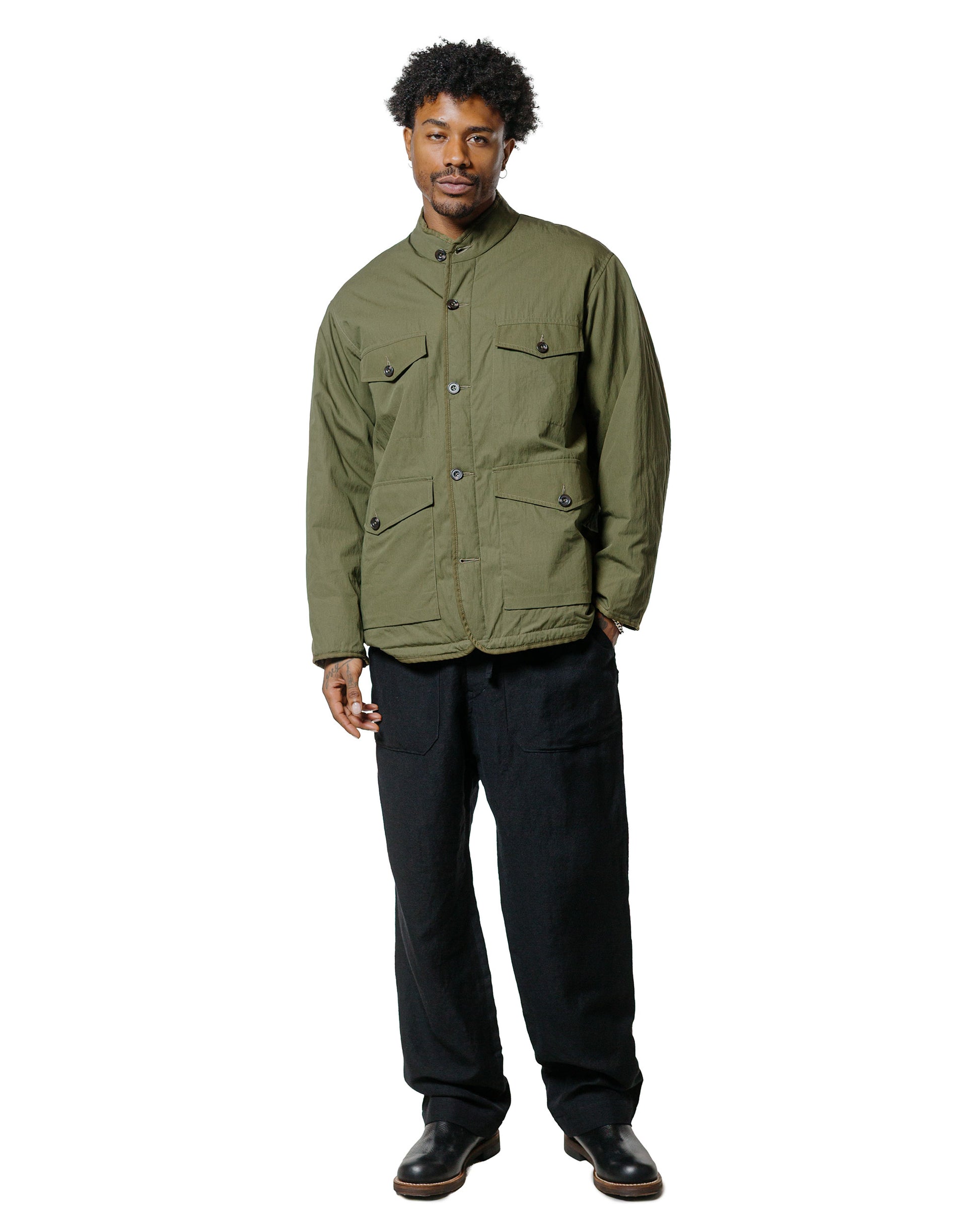lost & found Sage de Cret Sage de Cret Serge Wide Baker Pants Black