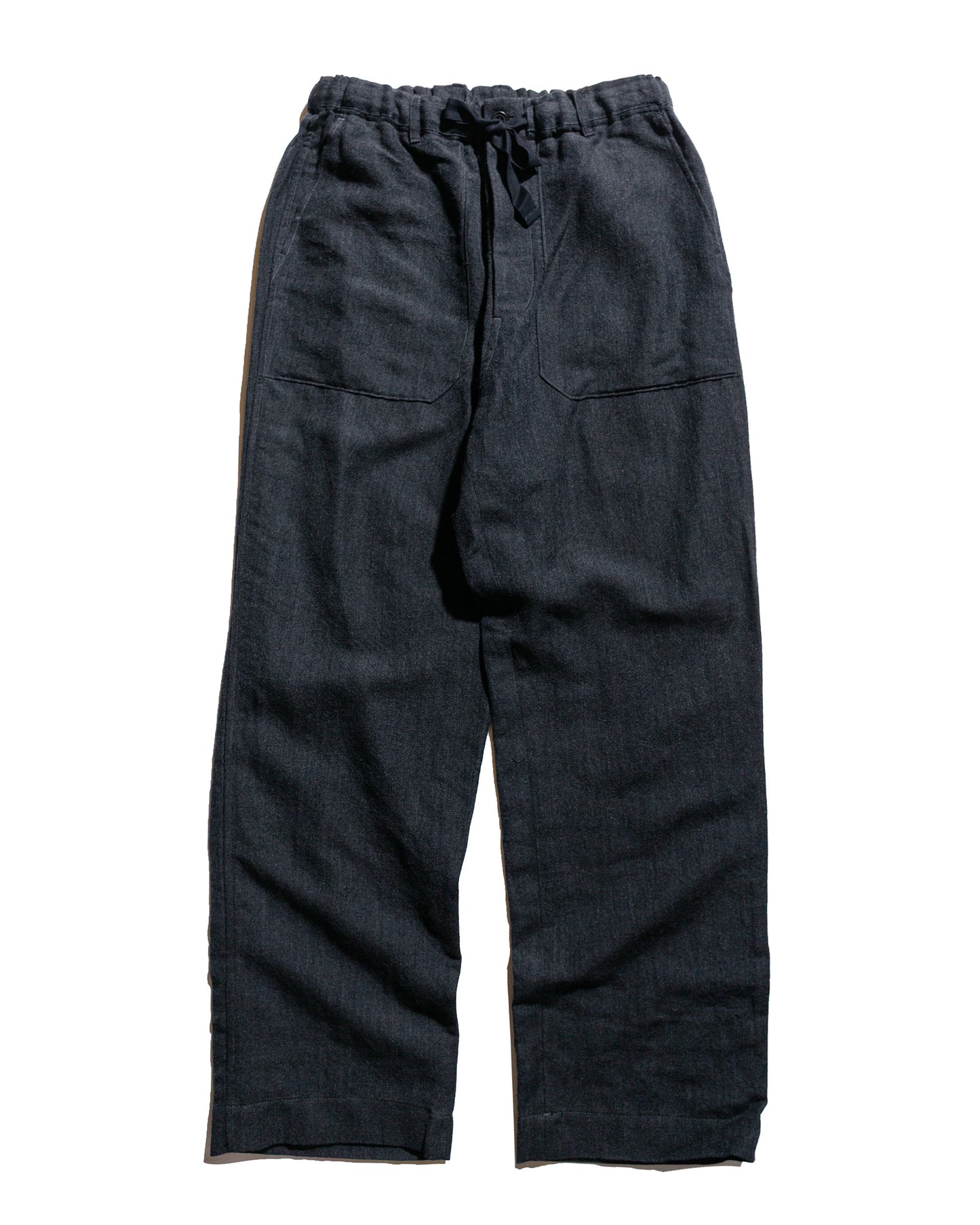 lost & found Sage de Cret Sage de Cret Serge Wide Baker Pants Charcoal
