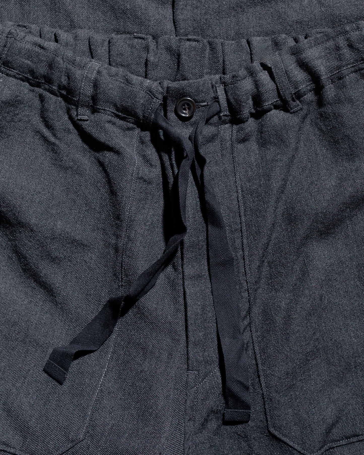 lost & found Sage de Cret Sage de Cret Serge Wide Baker Pants Charcoal