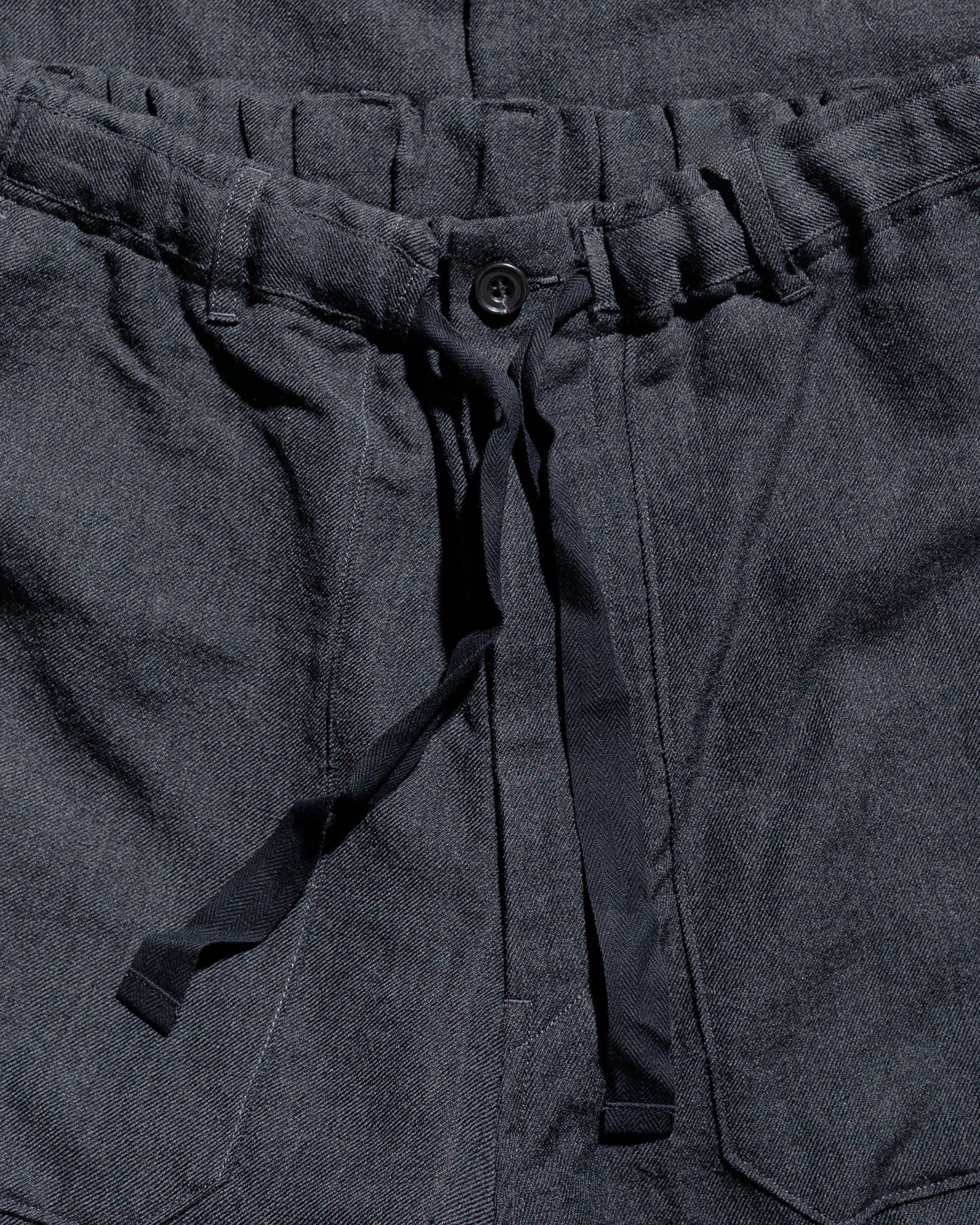 lost & found Sage de Cret Sage de Cret Serge Wide Baker Pants Charcoal