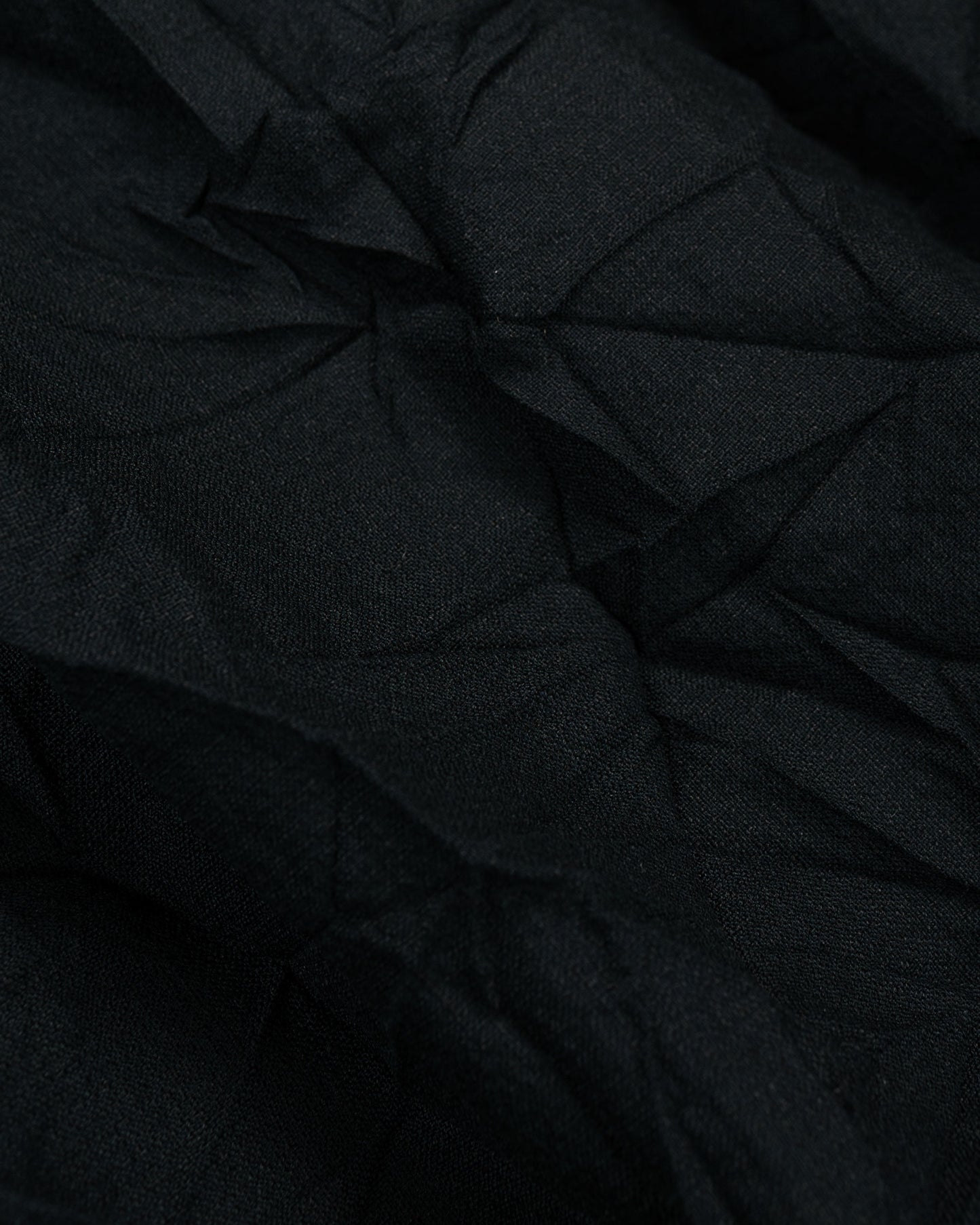 lost & found Sage de Cret Sage de Cret WO/LI Crinkle Full Zip Jacket Black