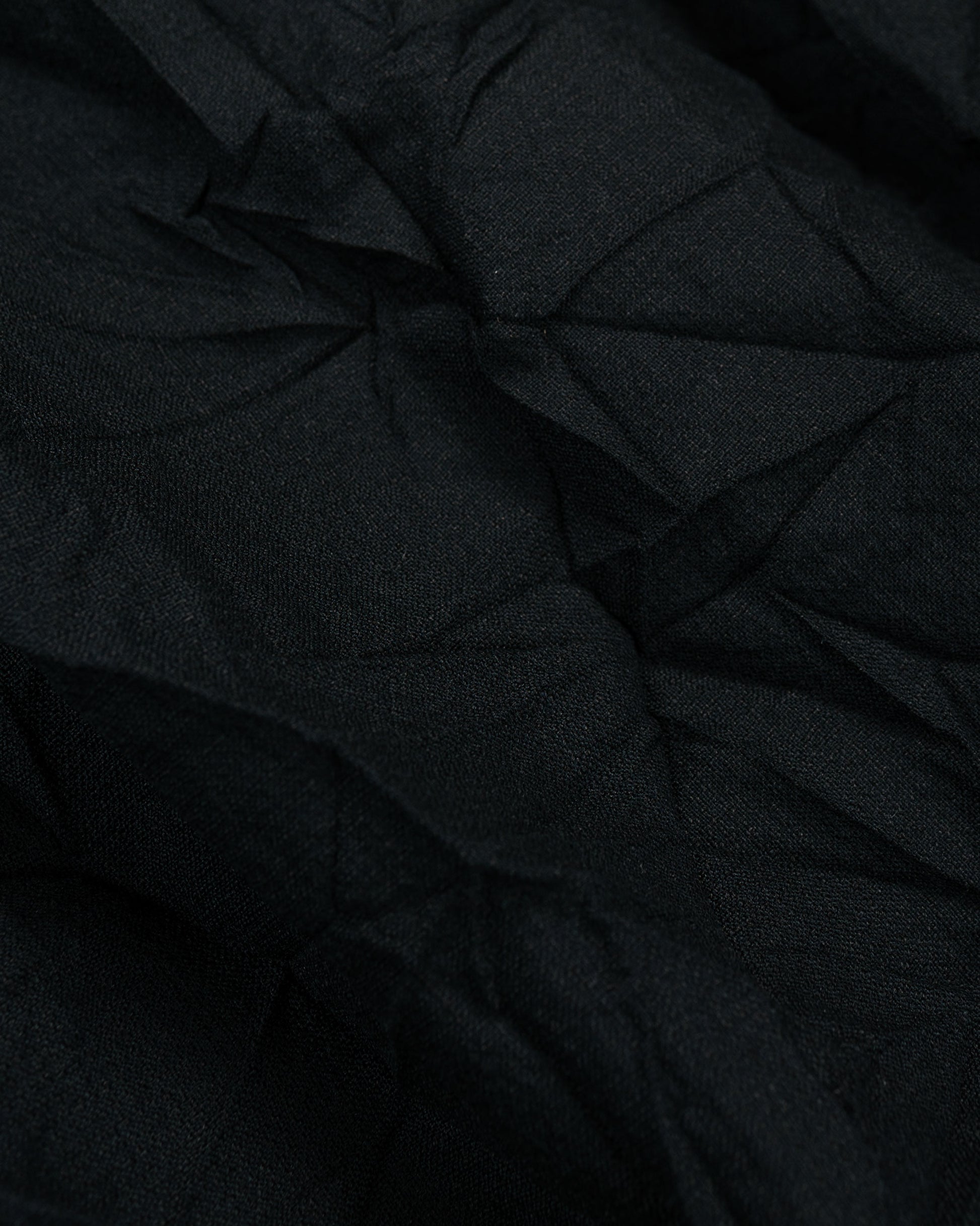 lost & found Sage de Cret Sage de Cret WO/LI Crinkle Full Zip Jacket Black