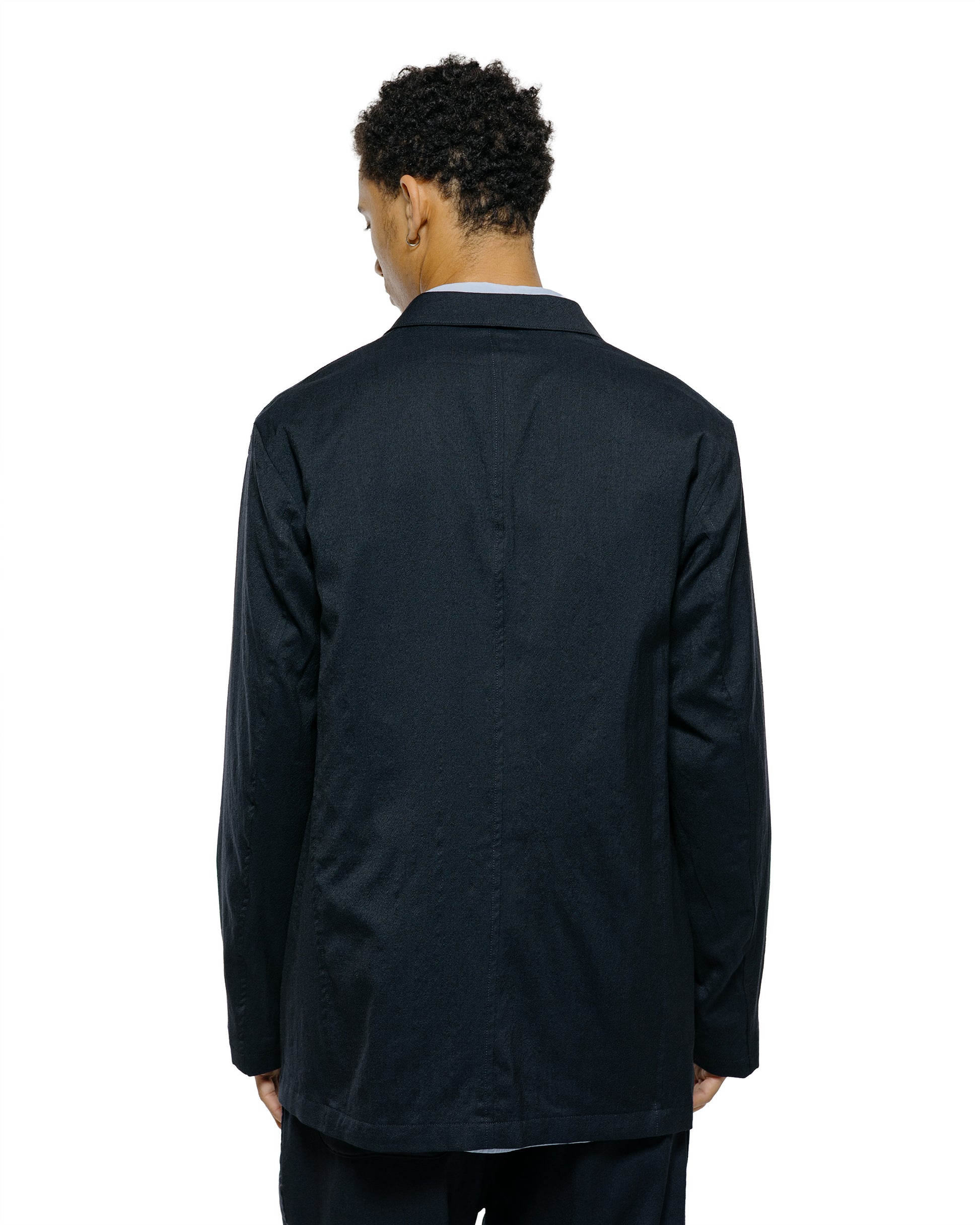 lost & found Sage de Cret Sage de Cret WO/SI Tumble Washed Peaked Lapel Jacket Navy