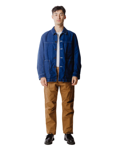 lost & found Sage de Cret Sage de Cret x Lost & Found Coated Cotton/Linen Cargo Trouser Beige