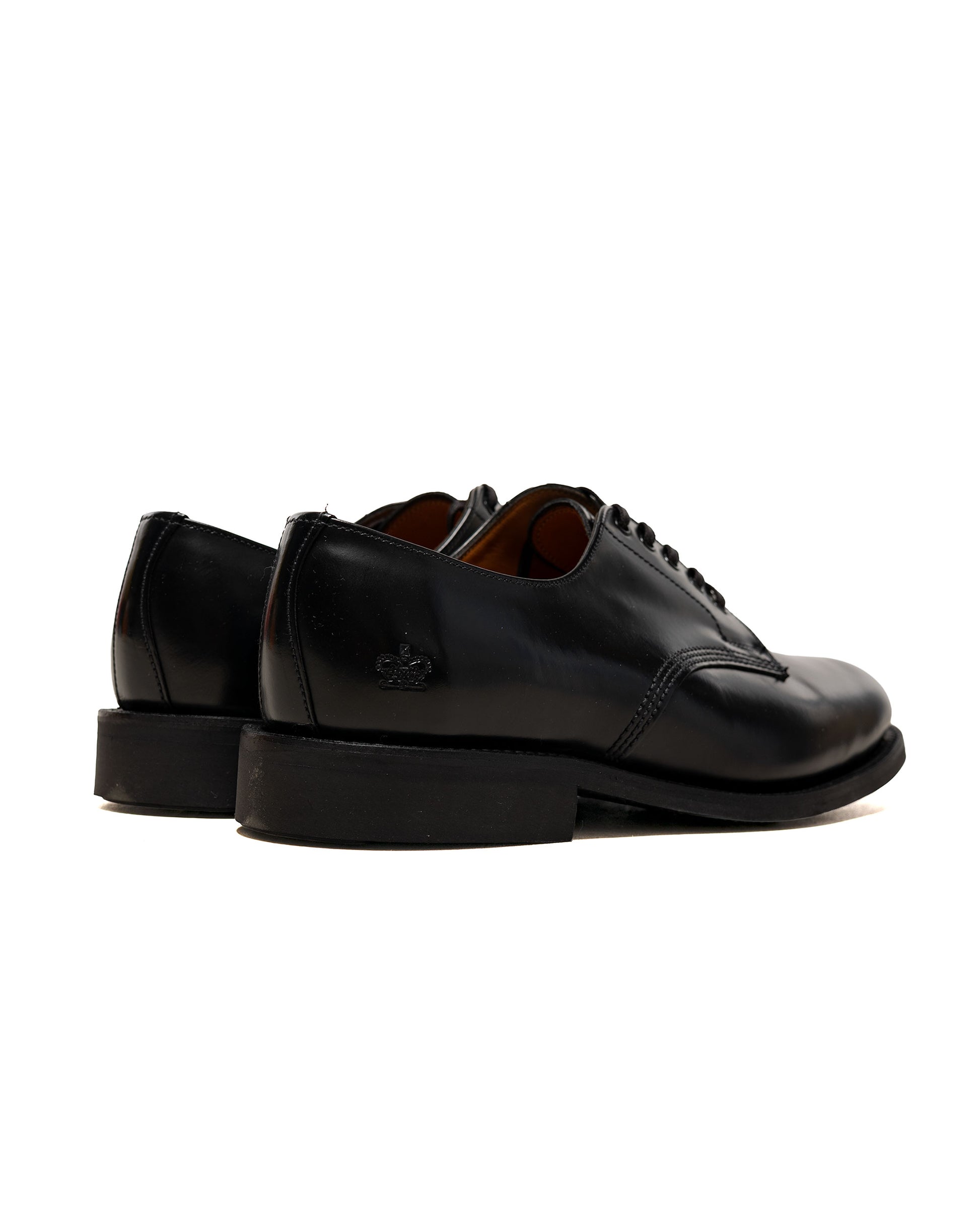 lost & found Sanders Sanders 2246B Military Officer Shoe Black
