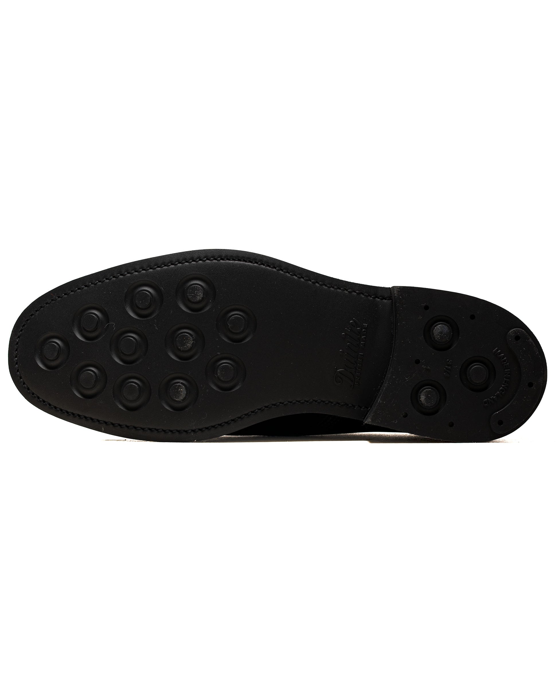lost & found Sanders Sanders 2246B Military Officer Shoe Black