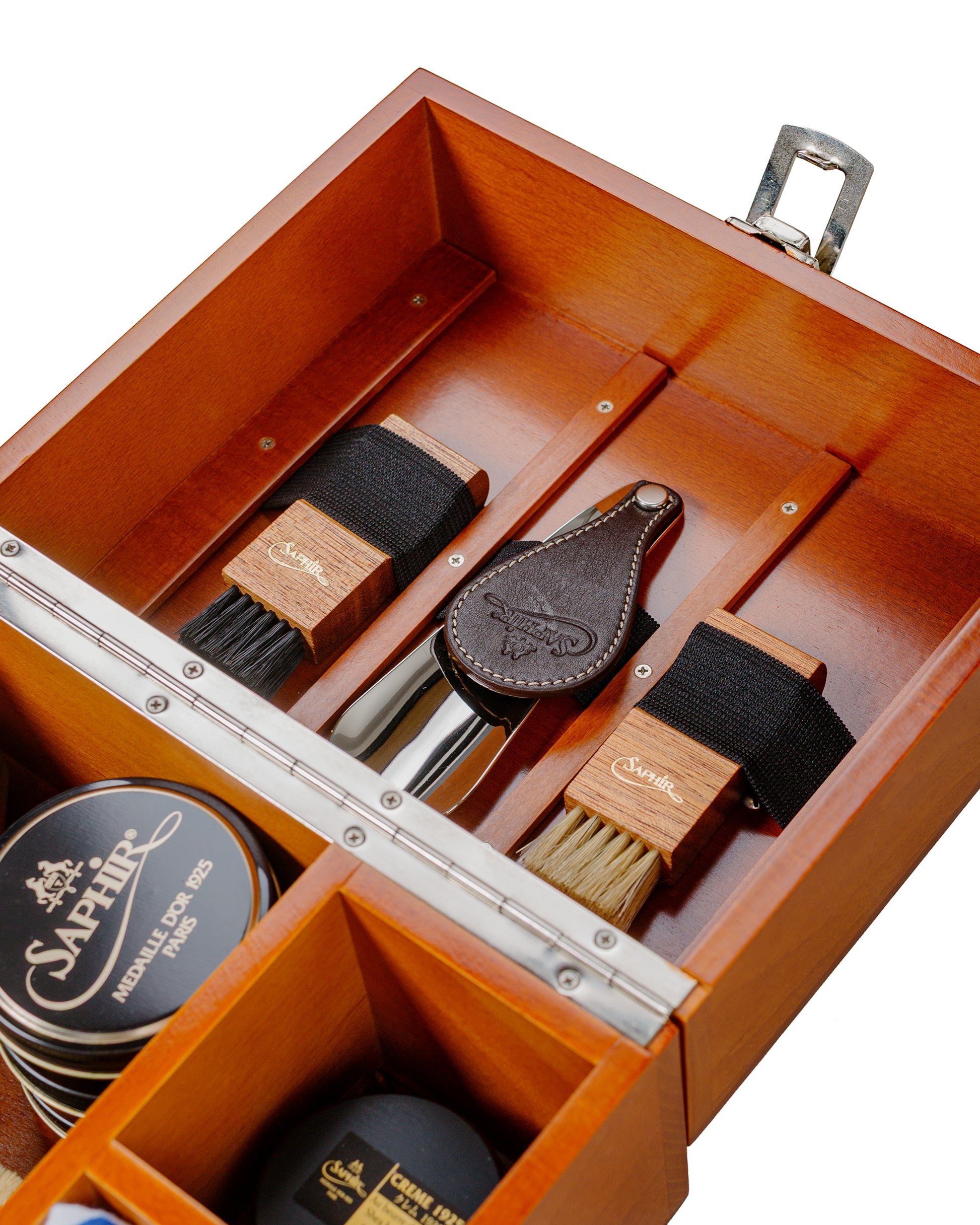 lost & found Saphir Saphir Groom Box Beech Wood Rosewood