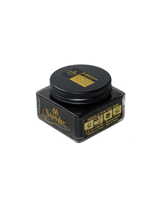 lost & found Saphir Saphir Médaille d'Or Cordovan Cream Polish #01 Black