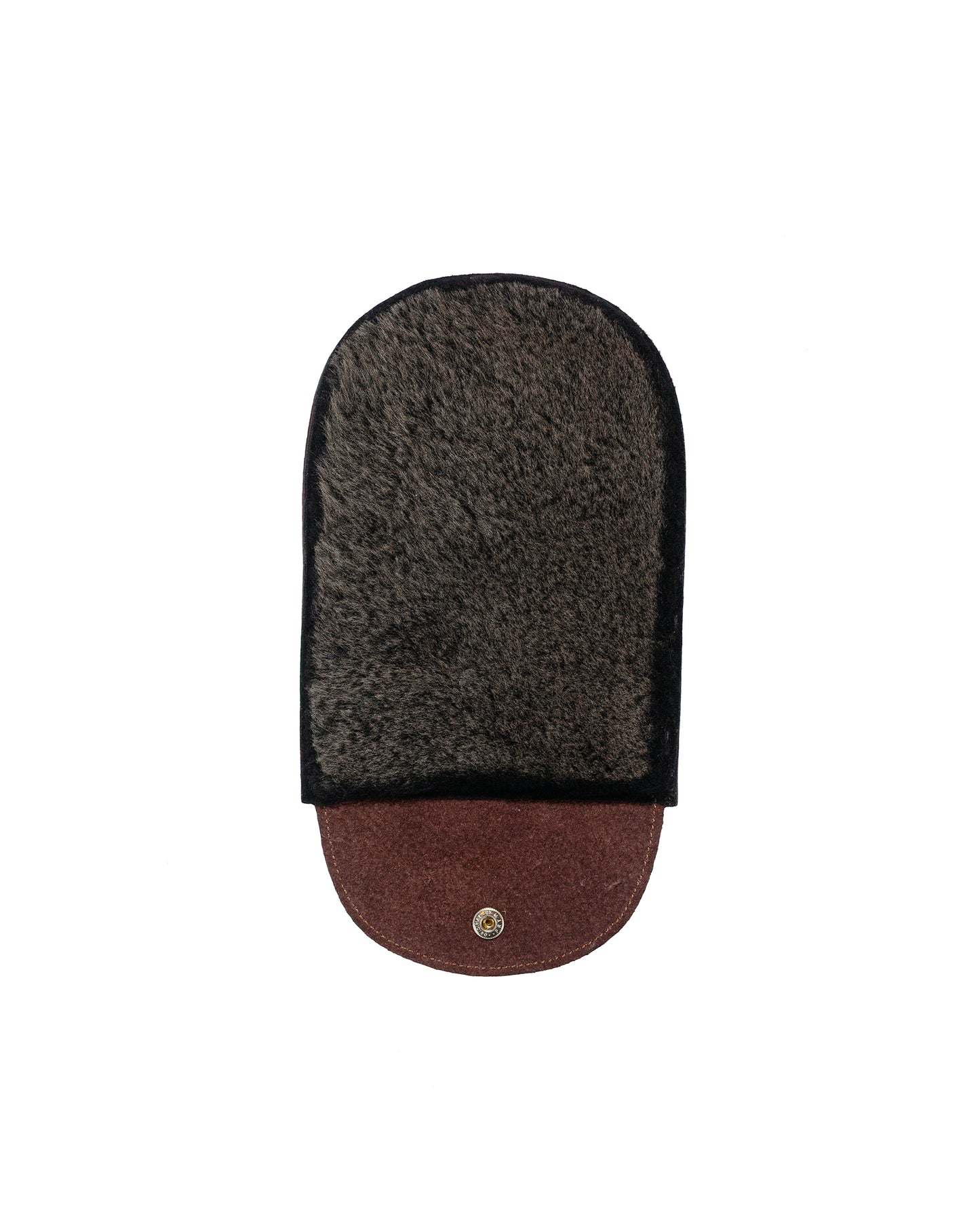 lost & found Saphir Saphir Mirror Polishing Glove Walabi Brown