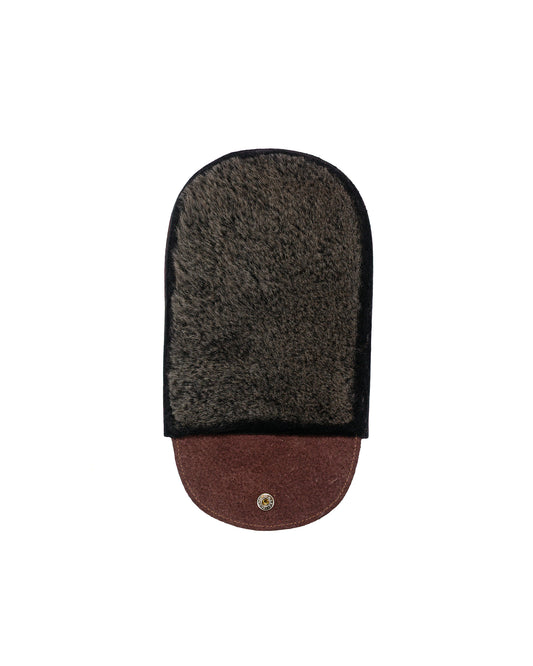 lost & found Saphir Saphir Mirror Polishing Glove Walabi Brown