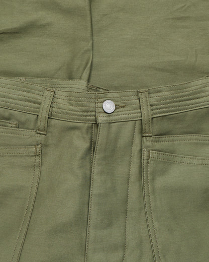 lost & found Sassafras Sassafras D Scoop Pants Back Satin Olive