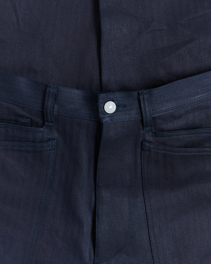 lost & found Sassafras Sassafras D Scoop Pants Herringbone Indigo/Black
