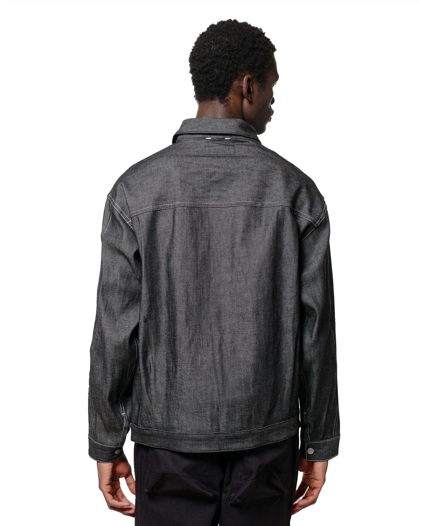 lost & found Sassafras Sassafras Gardeners Jacket 8oz Military Denim Black