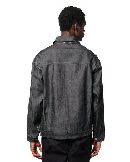 lost & found Sassafras Sassafras Gardeners Jacket 8oz Military Denim Black