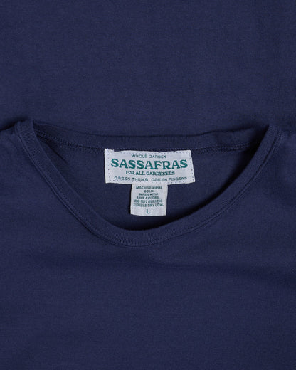 lost & found Sassafras Sassafras Stay Green Thumb T 1/2 Navy
