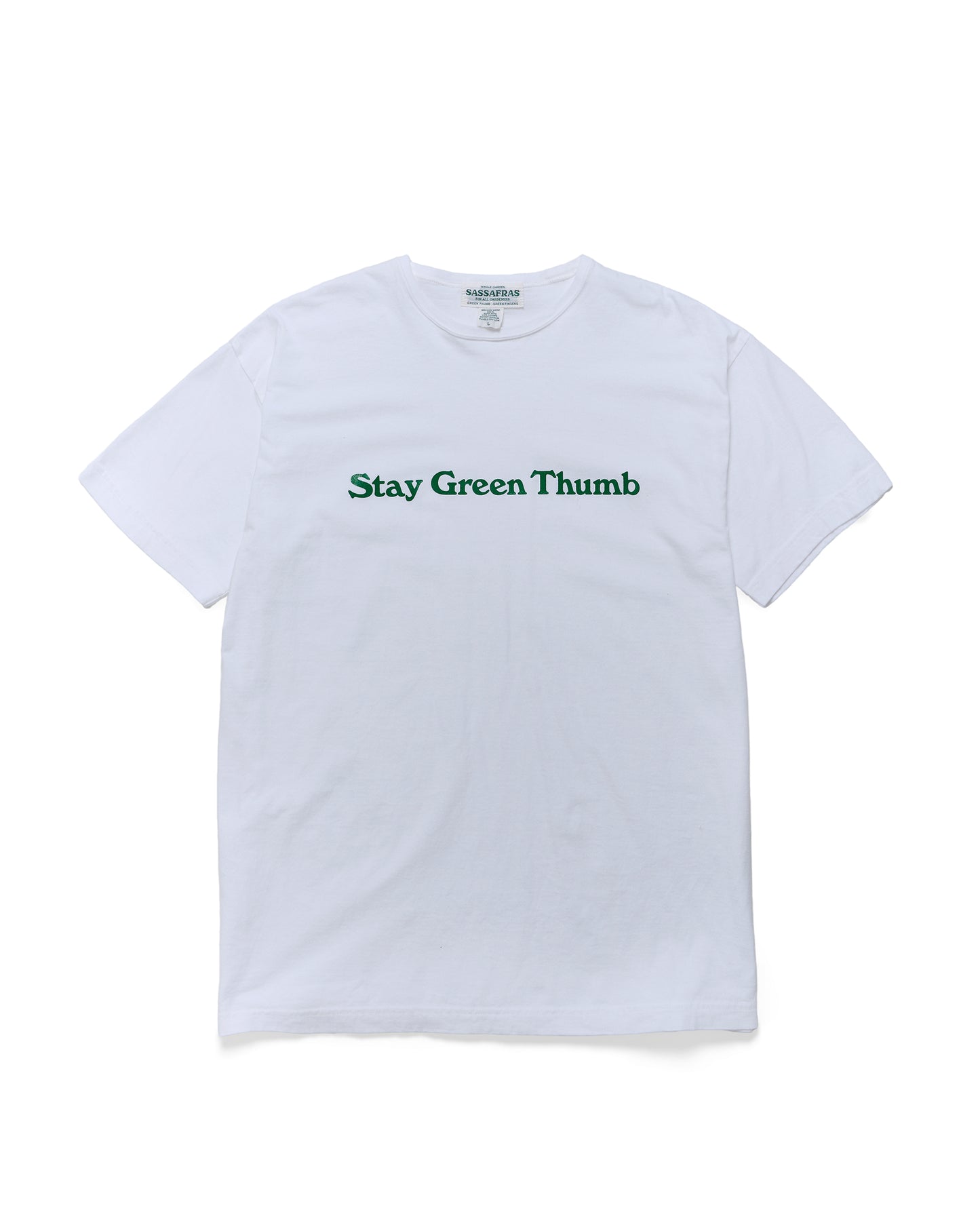 lost & found Sassafras Sassafras Stay Green Thumb T 1/2 White