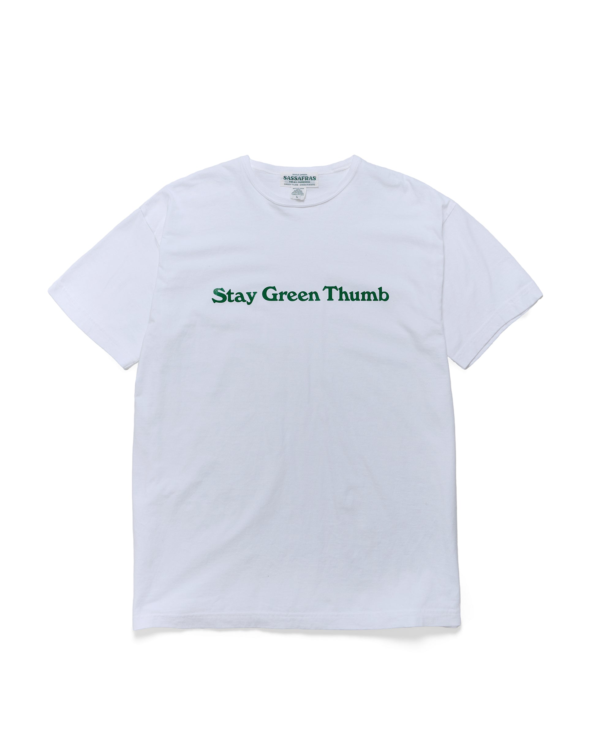 lost & found Sassafras Sassafras Stay Green Thumb T 1/2 White