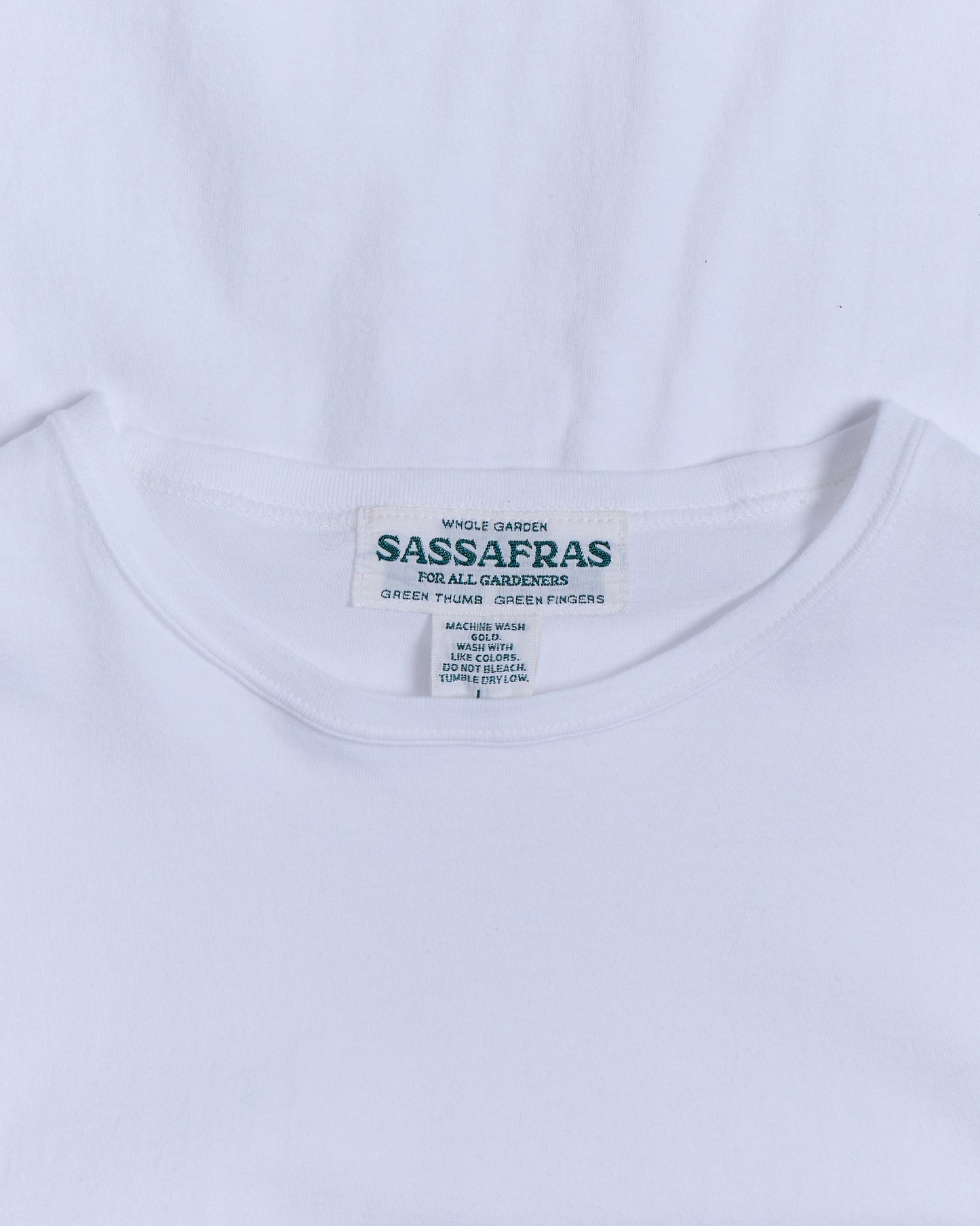 lost & found Sassafras Sassafras Stay Green Thumb T 1/2 White