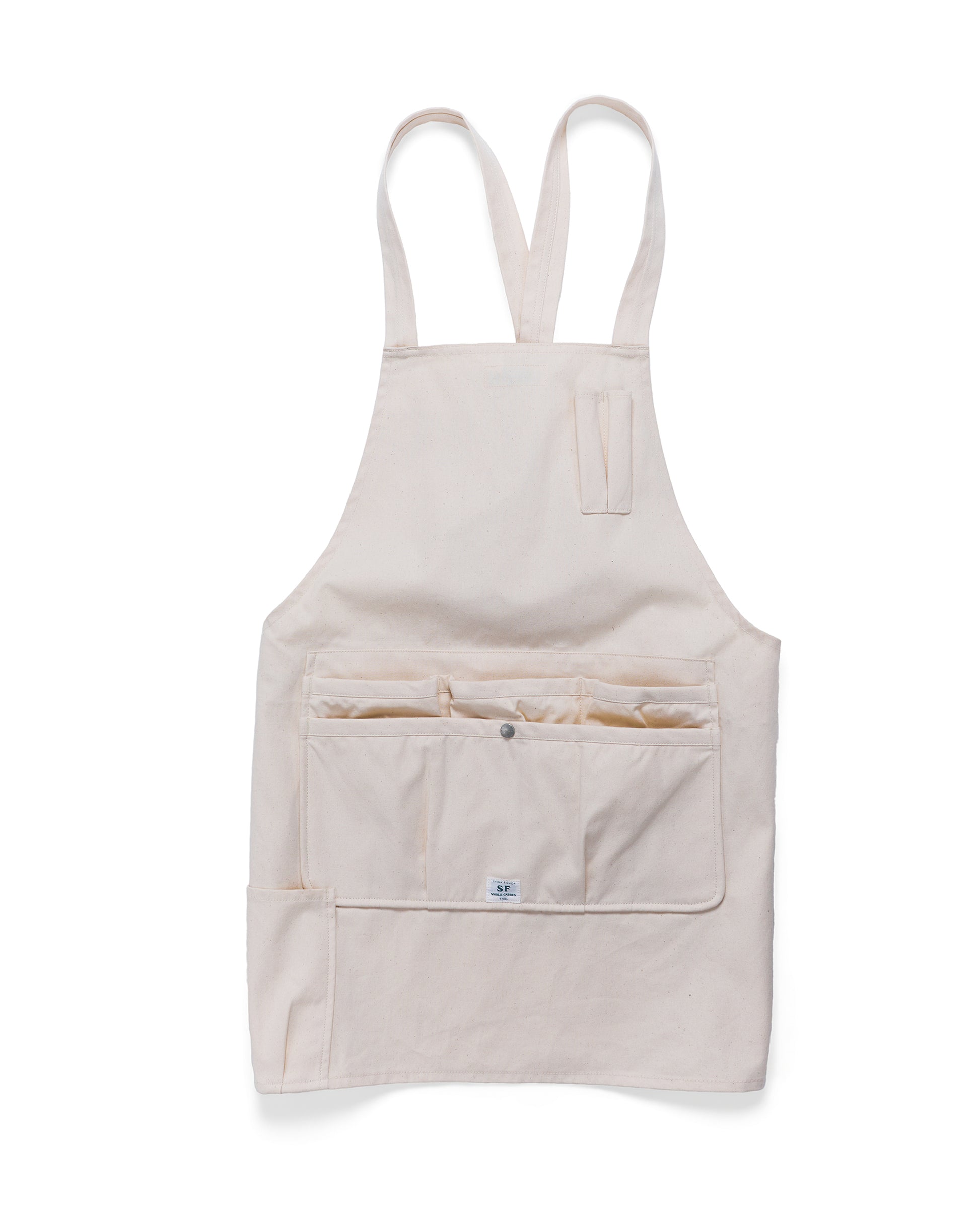 lost & found Sassafras Sassafras Whole Hole Apron Canvas Natural