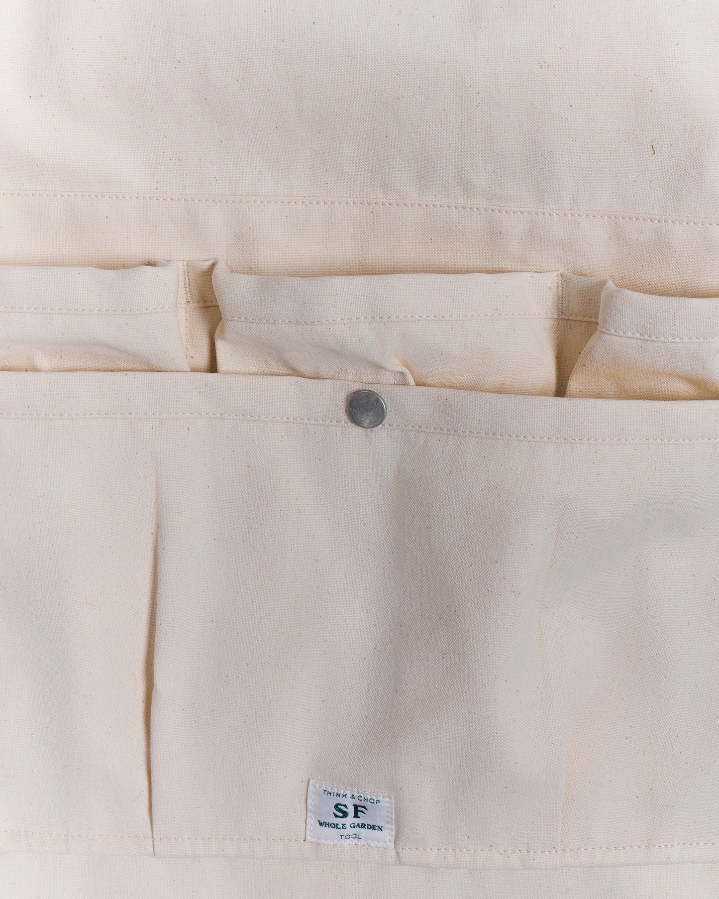 lost & found Sassafras Sassafras Whole Hole Apron Canvas Natural