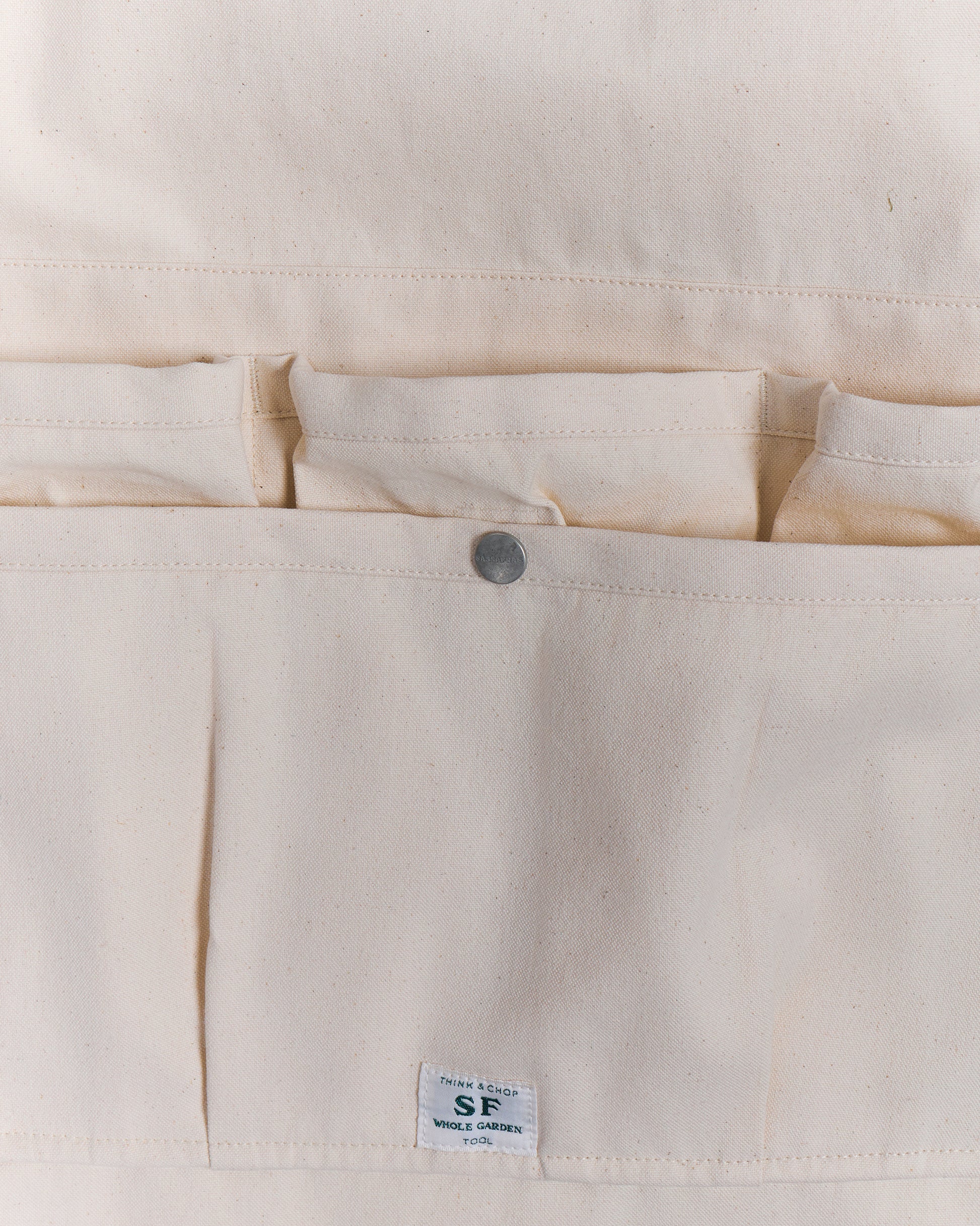 lost & found Sassafras Sassafras Whole Hole Apron Canvas Natural
