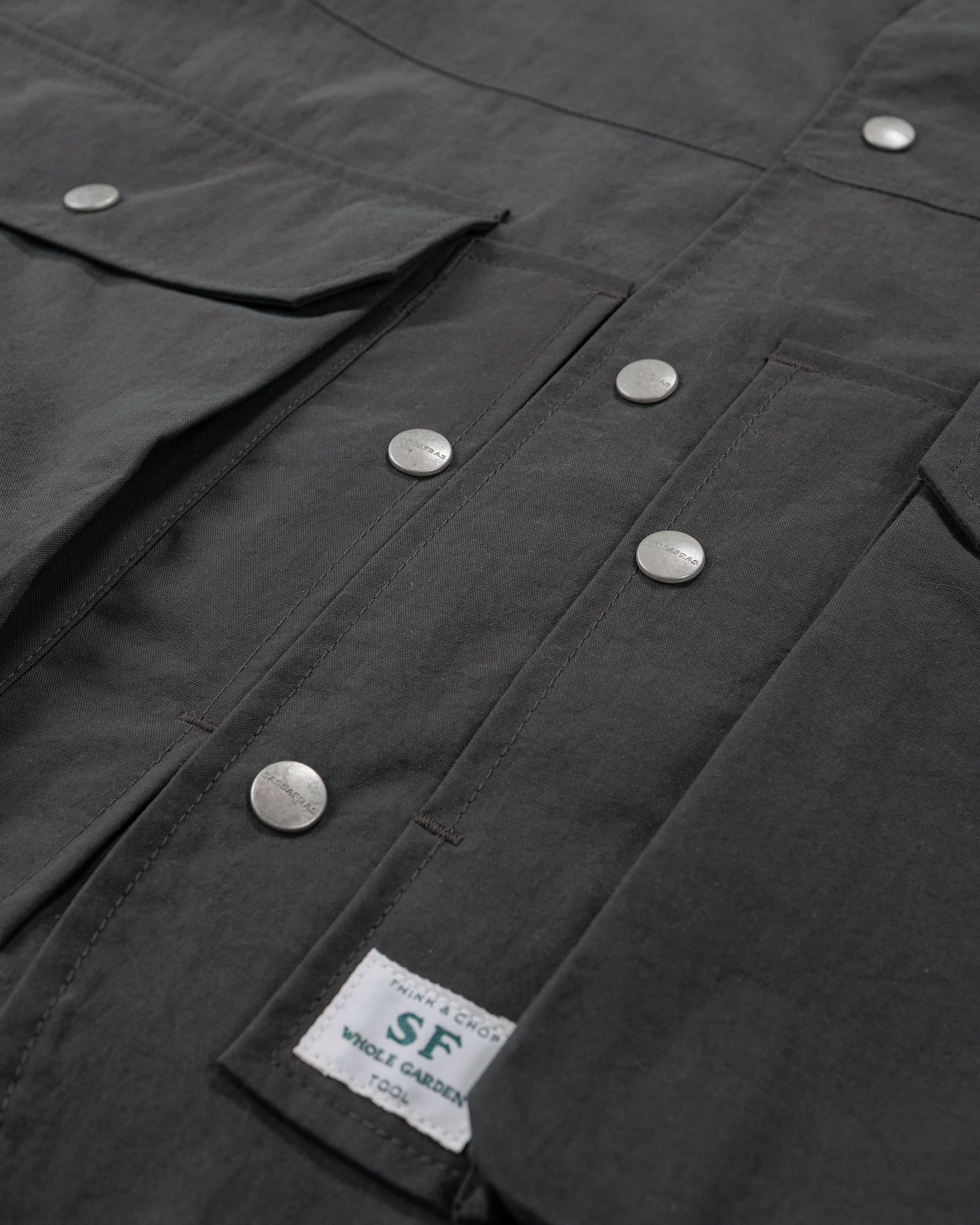 lost & found Sassafras Sassafras Cultivator Coat Nylon Charcoal
