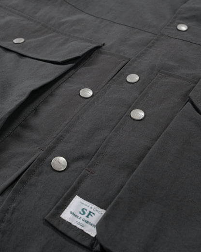 lost & found Sassafras Sassafras Cultivator Coat Nylon Charcoal