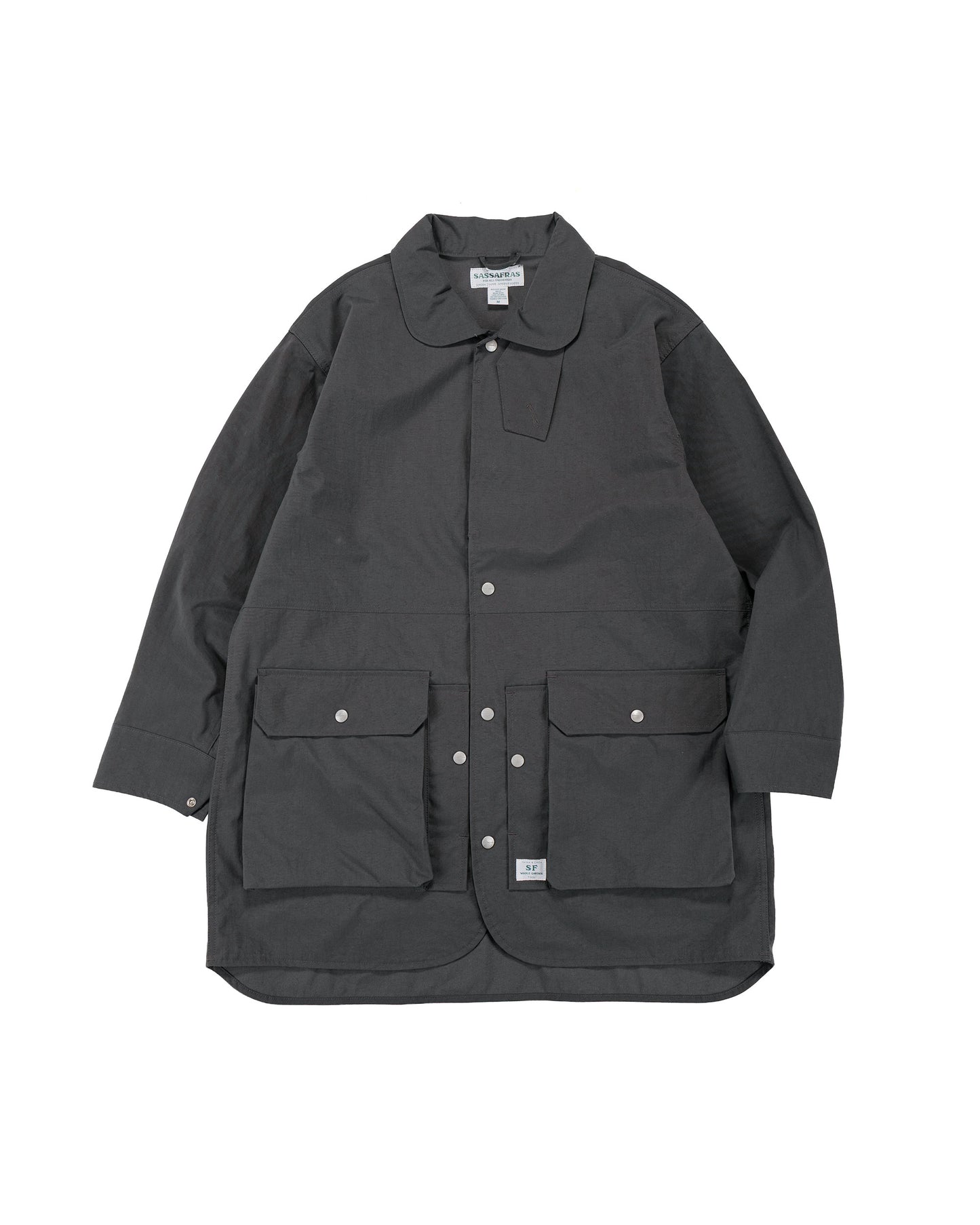 lost & found Sassafras Sassafras Cultivator Coat Nylon Charcoal