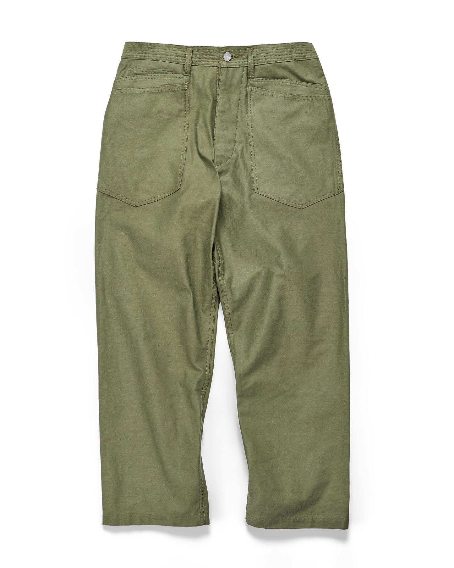 lost & found Sassafras Sassafras D Scoop Pants Back Satin Olive