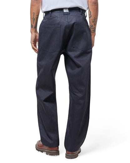 lost & found Sassafras Sassafras D Scoop Pants Herringbone Indigo/Black