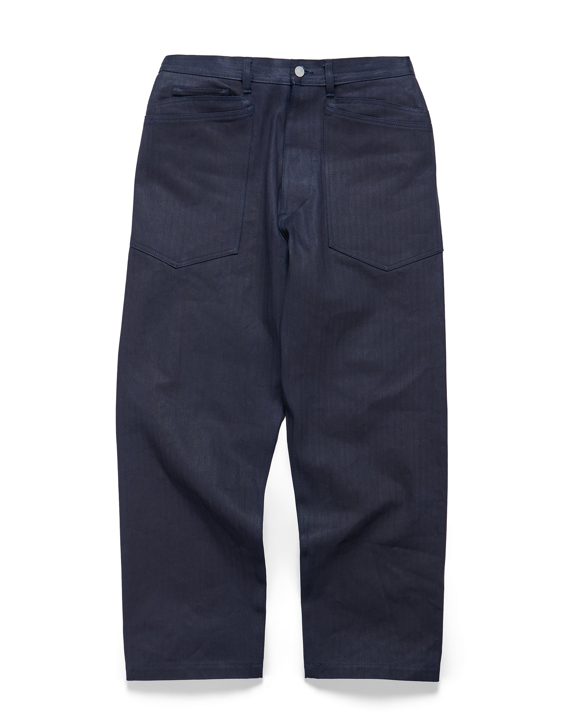 lost & found Sassafras Sassafras D Scoop Pants Herringbone Indigo/Black