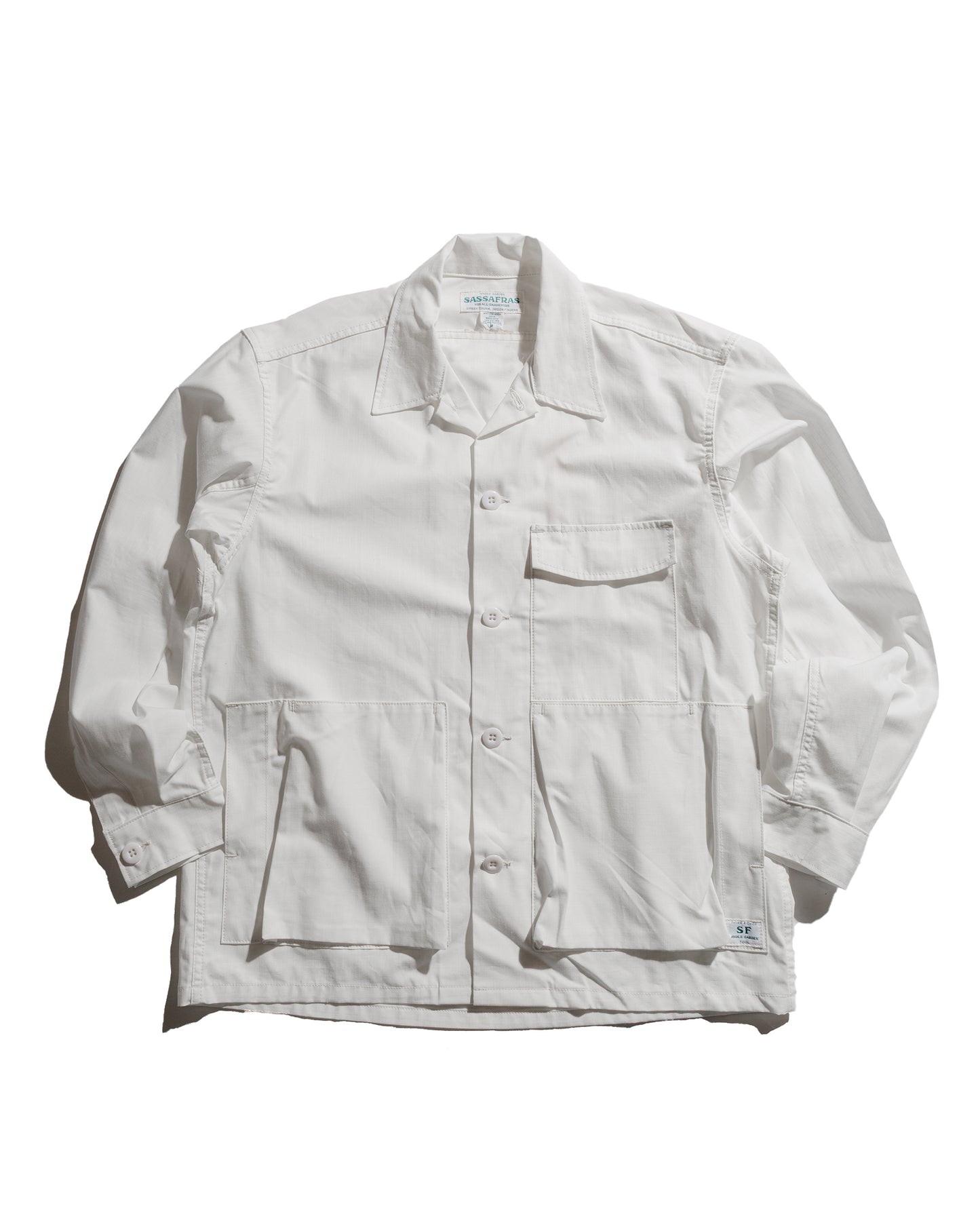 lost & found Sassafras Sassafras Digs Crew Half Army Ripstop Off White