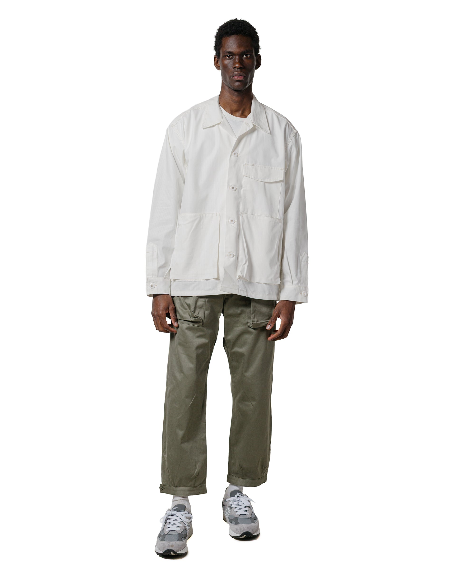 lost & found Sassafras Sassafras Digs Crew Half Army Ripstop Off White